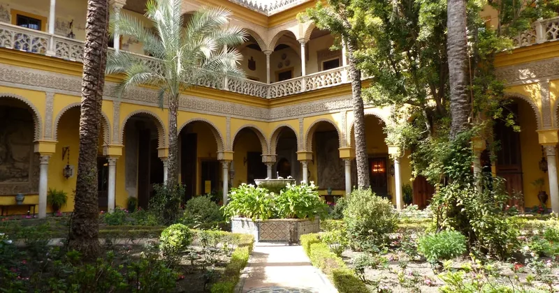 Entrada al Palacio de las Dueñas con visita guiada